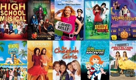 disney channel shows and movies